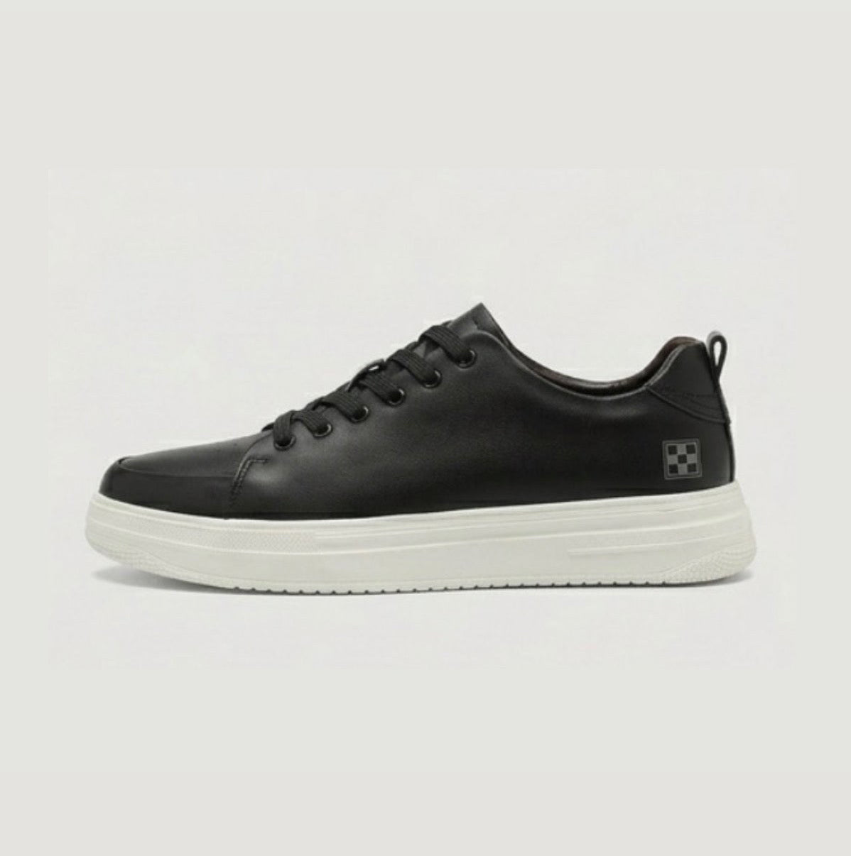 Invisible height shoes | "ELEGANT BLACK”