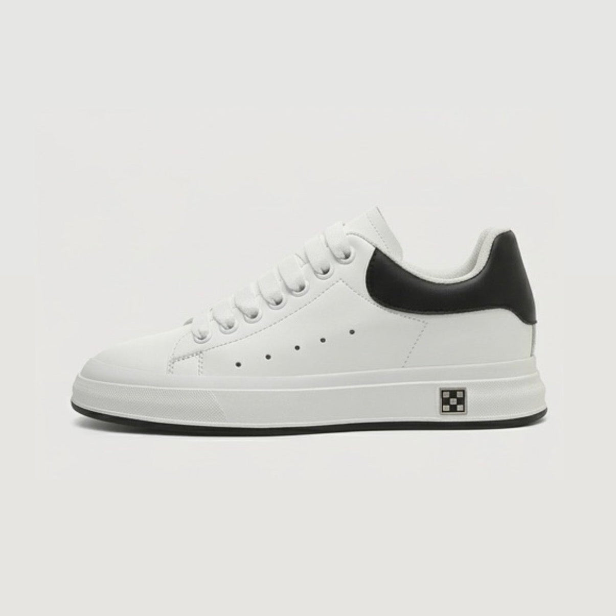 Invisible height shoes | "ELEGANT WHITE”